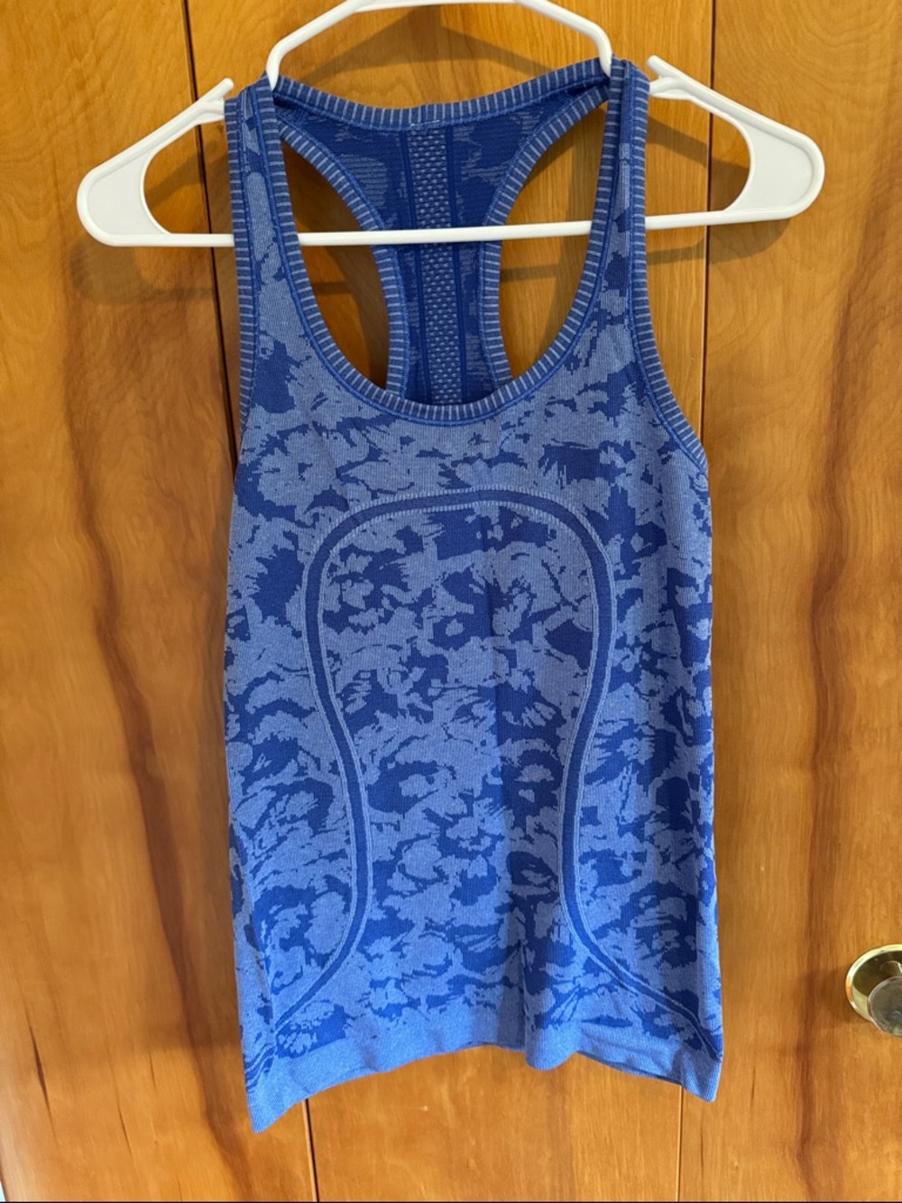 Lululemon Patterned Racerback Tank Top - Women's Activewear